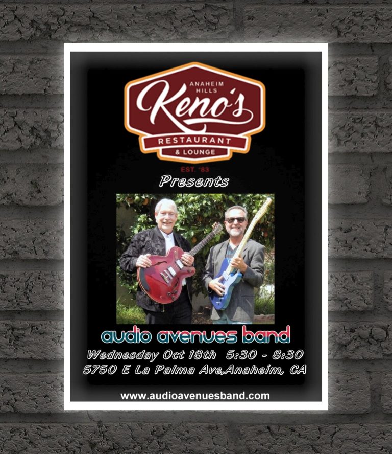 Keno's Wednesday Oct 18th 5:30 - 8:30