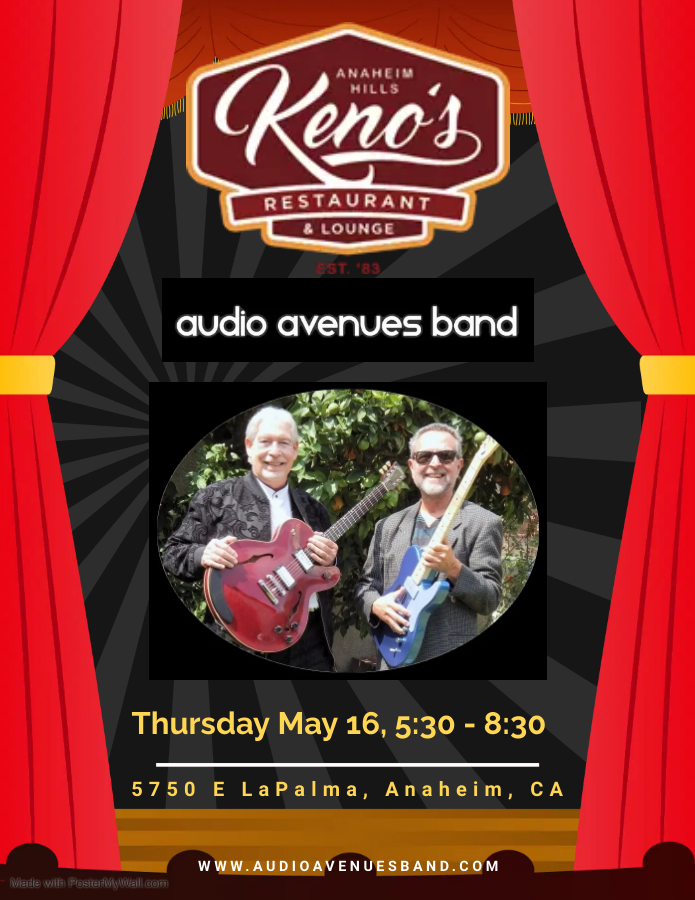 AAB At Keno's Thursday night 5:30 - 8:30