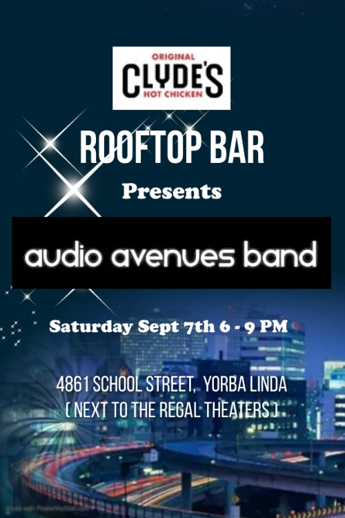 Saturday night Audio Avenues Band live at Clyde's